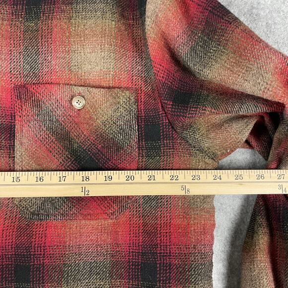 Vintage GAP CPO Jacket Shacket Mens Medium Wool Blend Lined Quilted Lumberjack - Picture 9 of 14